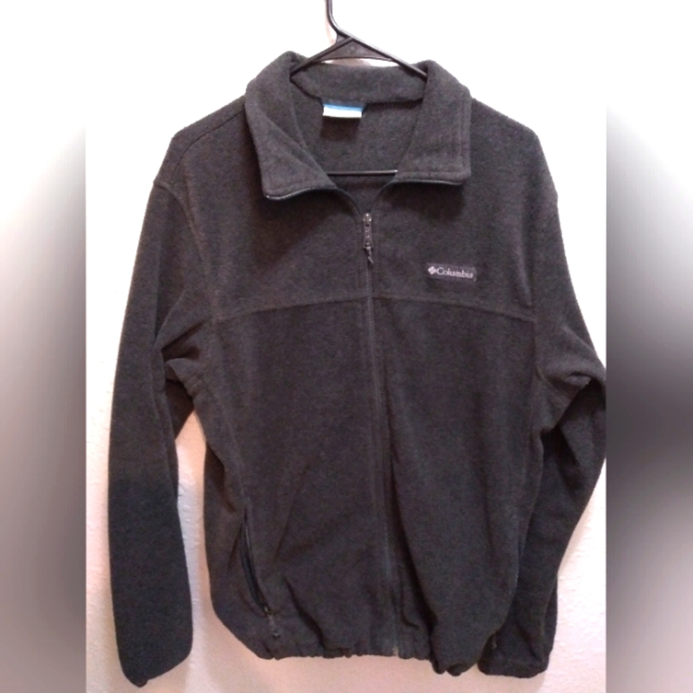 Columbia zip up fleece jacket